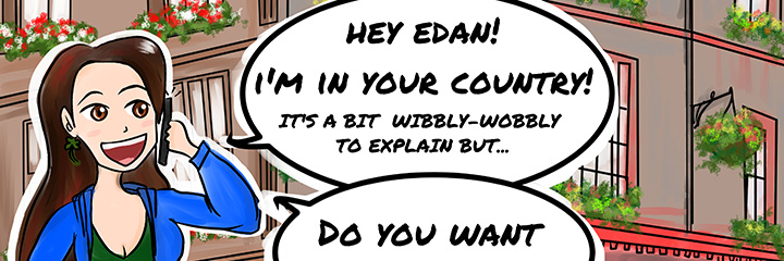 Webcomic Visit Ireland Templebar Dublin Teaser Comic