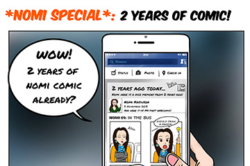Webcomic aniversari 2 years online comic Nomidrawings